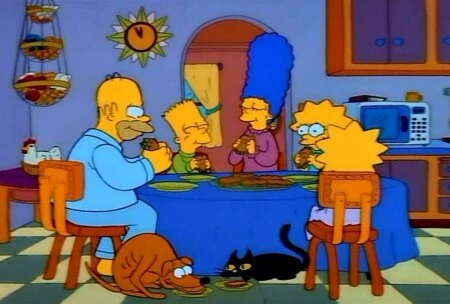 картика из Симпсонов