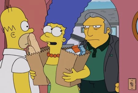 картика из Симпсонов