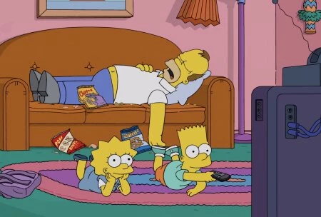 картика из Симпсонов