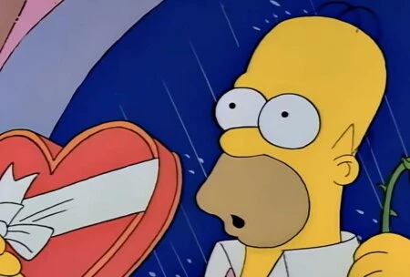 картика из Симпсонов